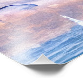 Antibes am Morgen Fotodruck (Ecke)