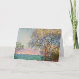 Antibes am Morgen Karte