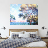 Antibes am Morgen Leinwanddruck (Insitu (Schlafzimmer))