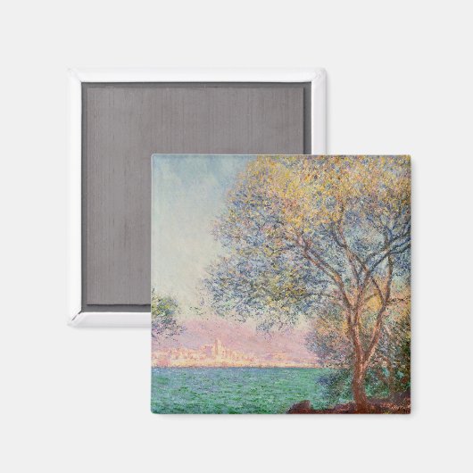 Antibes am Morgen Magnet (Vorderseite/Rückseite)