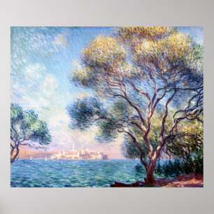 Antibes am Morgen Poster