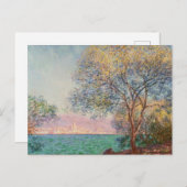 Antibes am Morgen Postkarte (Vorne/Hinten)