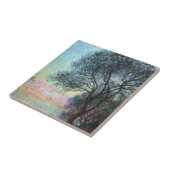 Antibes am Morgen von Claude Monet Fliese (Seite)