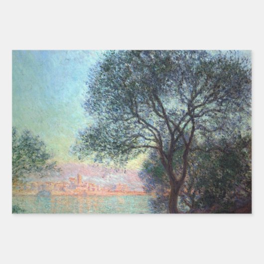 Antibes am Morgen von Claude Monet Geschenkpapier Set (Vorderseite 3)