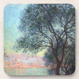 Antibes am Morgen von Claude Monet Getränkeuntersetzer