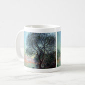 Antibes am Morgen von Claude Monet Kaffeetasse (Vorderseite Links)