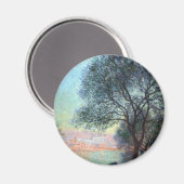 Antibes am Morgen von Claude Monet Magnet (Vorderseite/Rückseite)