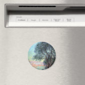 Antibes am Morgen von Claude Monet Magnet (In Situ (Geschirrspüler))