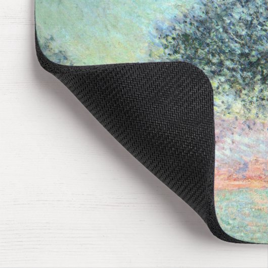 Antibes am Morgen von Claude Monet Mousepad (Ecke)