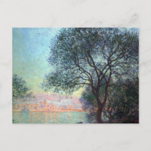 Antibes am Morgen von Claude Monet Postkarte