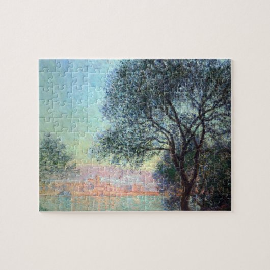 Antibes am Morgen von Claude Monet Puzzle (Horizontal)