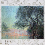 Antibes am Morgen von Claude Monet Puzzle<br><div class="desc">Antibes in the Morning (1888) von Claude Monet ist ein Vintag impressionistisches, feines Gemälde mit Blick auf Antibes durch die Bäume und das Mittelmeer an der französischen Riviera. Über den Künstler: Claude Monet (1840-1926) war Gründer der französischen impressionistischen Malerei, wobei die meisten seiner Gemälde "en plein air" (im Freien) Stil...</div>