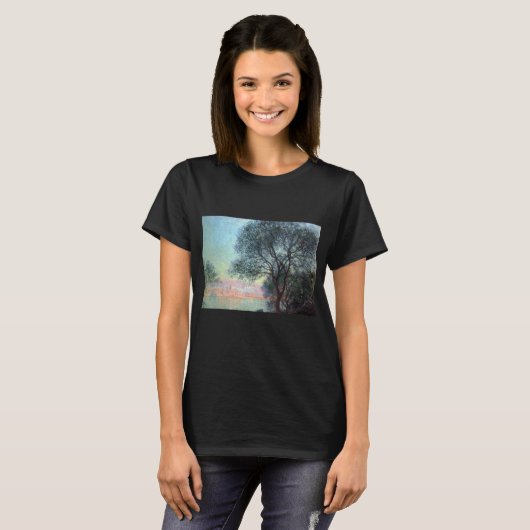 Antibes am Morgen von Claude Monet T-Shirt (Vorne ganz)