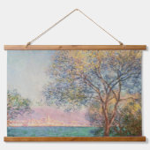 Antibes am Morgen Wandteppich Mit Holzrahmen (Vorne)