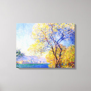 Antibes aus dem Salis-Garten Claude Monet Leinwanddruck