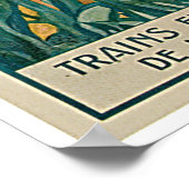 Antibes Côte d'Azur Frankreich Poster (Ecke)