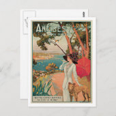 Antibes Côte d'Azur - Frankreich Vintag Postkarte (Vorne/Hinten)