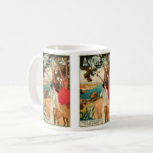 Antibes ~ Cote D'Azur Kaffeetasse (Vorderseite Links)