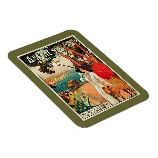 Antibes ~ Cote D'Azur Magnet (Rechte Seite)