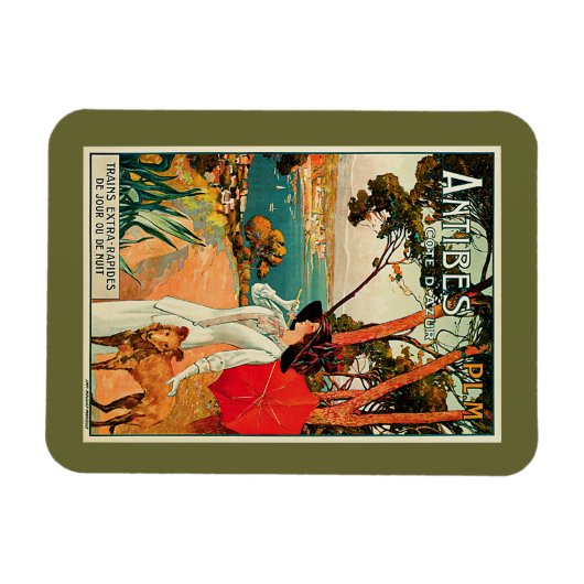 Antibes ~ Cote D'Azur Magnet (Horizontal)