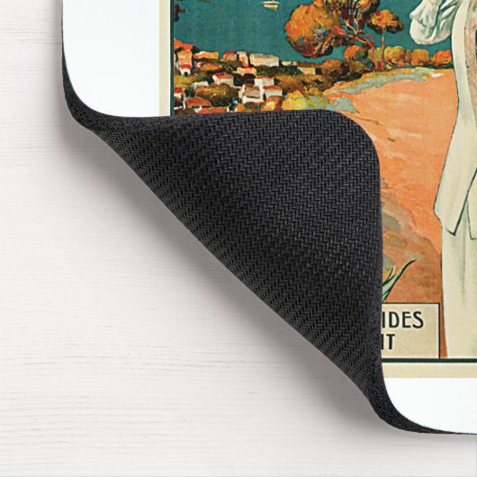 Antibes ~ Cote D'Azur Mousepad (Ecke)