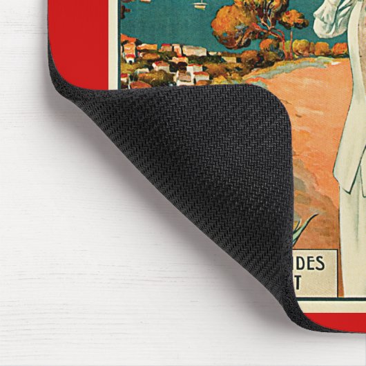 Antibes Cote d'Azur Mousepad (Ecke)