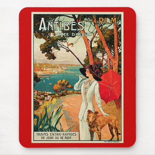 Antibes Cote d'Azur Mousepad (Vorne)