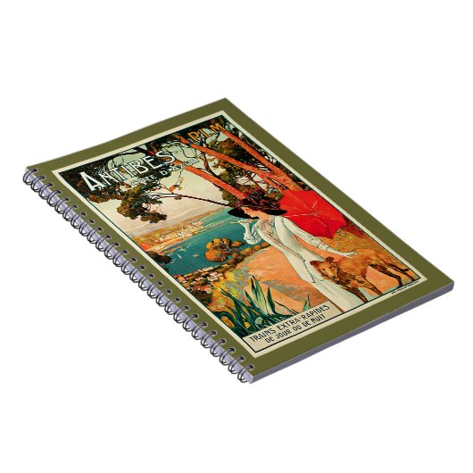 Antibes ~ Cote D'Azur Notizblock (Rechte Seite)