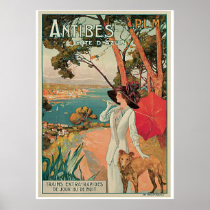 Antibes Cote d'Azur Poster