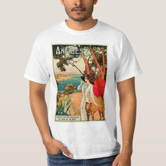 Antibes ~ Cote d'Azur T-Shirt (Vorderseite)