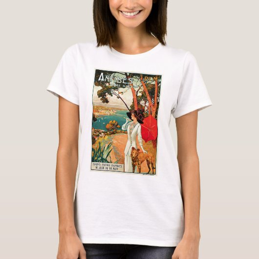 Antibes Cote D'Azur T-Shirt (Vorderseite)