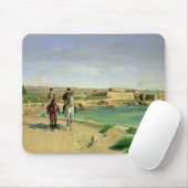 Antibes, die Pferdefahrt, 1868 Mousepad (Mit Mouse)