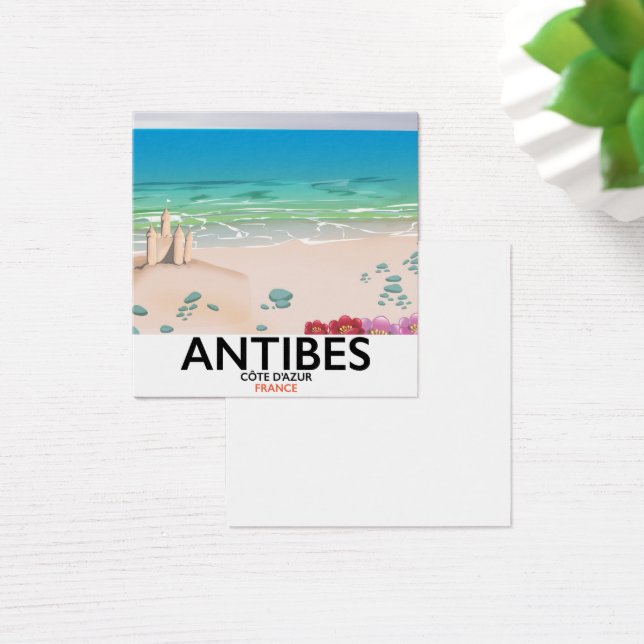 Antibes France Beach Poster (Schreibtisch)