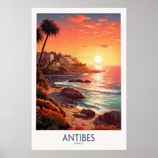 Antibes France Poster (Vorne)