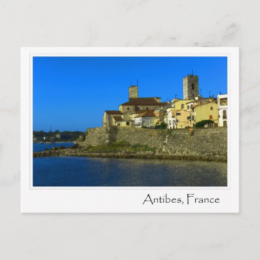 Antibes France Postkarte (Vorderseite)