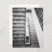 Antibes france, Stairs Picasso Museum Postkarte (Vorne/Hinten)