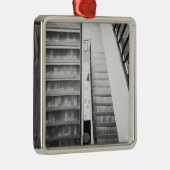 Antibes france, Stairs Picasso Museum Silbernes Ornament (Rechts)