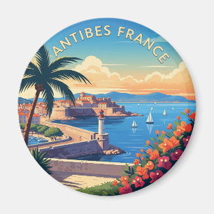 Antibes France Travel Magnet