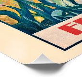 Antibes France Vintage Poster (Ecke)