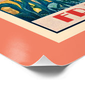 Antibes France Vintage Poster (Ecke)