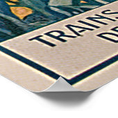 Antibes, France Vintage Travel Poster (Ecke)