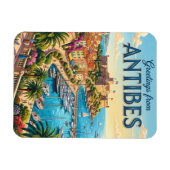 Antibes Frankreich Magnet (Horizontal)
