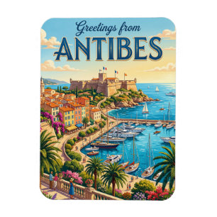 Antibes Frankreich Magnet