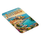 Antibes Frankreich Magnet (Rechte Seite)