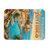 Antibes Frankreich Magnet (Horizontal)