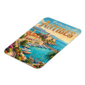 Antibes Frankreich Magnet (Linke Seite)