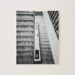 Antibes Frankreich, Treppe Picasso-Museum Puzzle