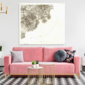 Antibes Leinwanddruck (Insitu (Wohnzimmer))