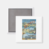 Antibes Magnet (Vorderseite/Rückseite)