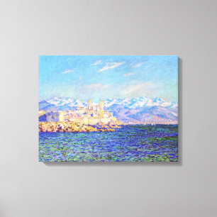 Antibes, Nachmittags-Effekt, Claude 1888 Monet Leinwanddruck